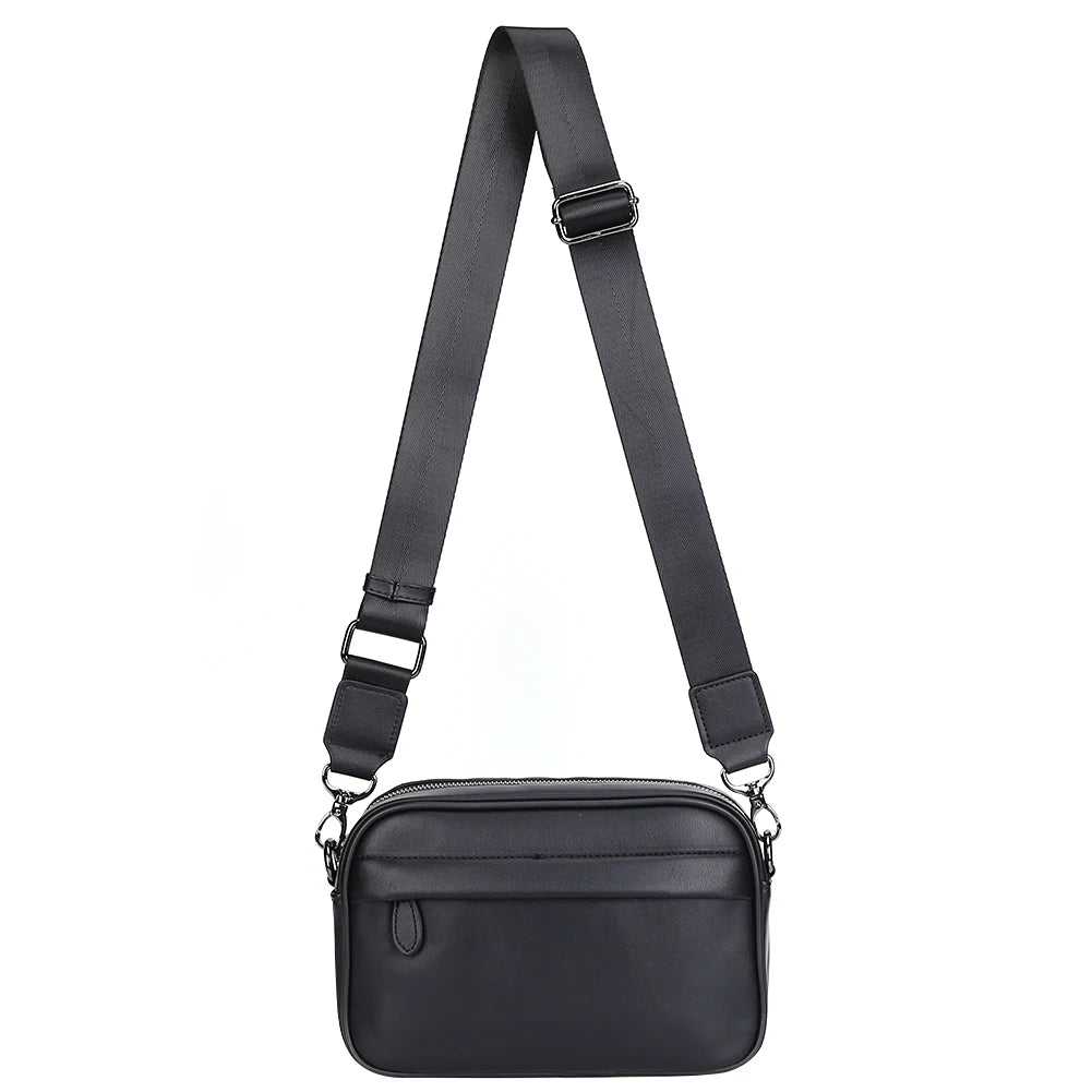 Casual Business Shoulder Purse Classic Pattern Fashion Crossbody Bag Small Square Plaid Designer for Travel Work Male Sling Bags