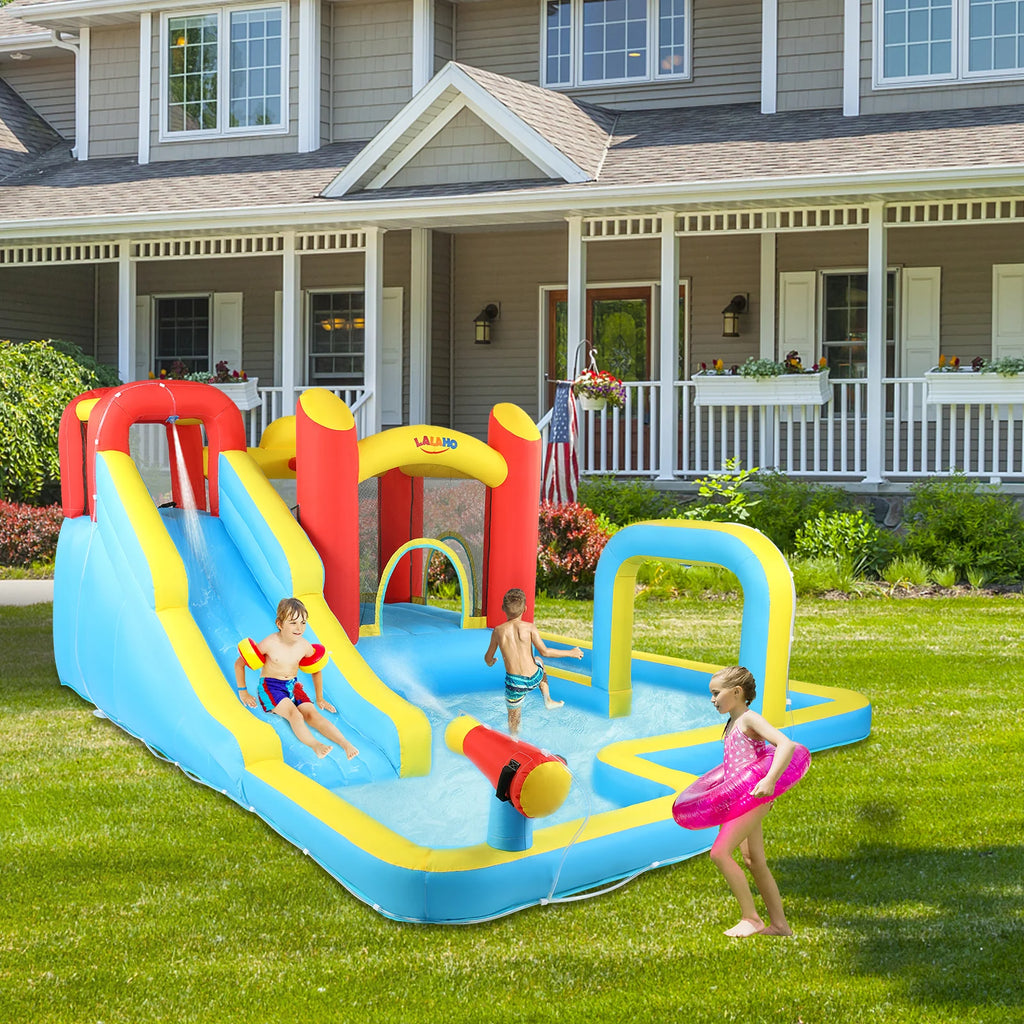 Outdoor Inflatable Bounce House Kids Water Slide Inflatable Party Jumping Castle Inflatable Movement Bouncer For Event