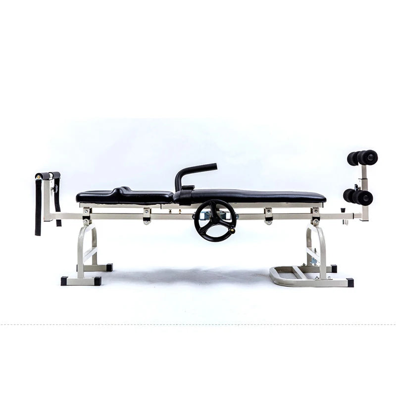 MIYAUP Medical Cervical Spine Rehabilitation Personal Fitness Stretcher Bed Waist / Neck Traction Bench
