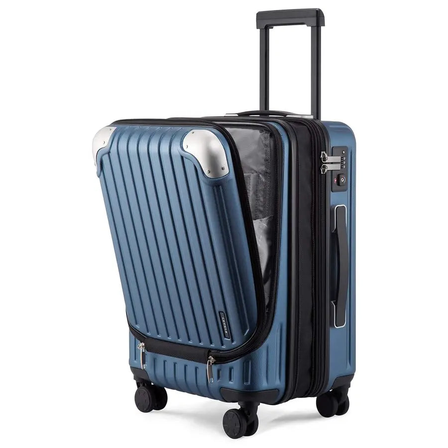 Carry on Luggage Airline Approved, 20 Inch Expandable Hard Sided Luggages with Spinner Wheels, Harshell Small Rolling Suitcase f