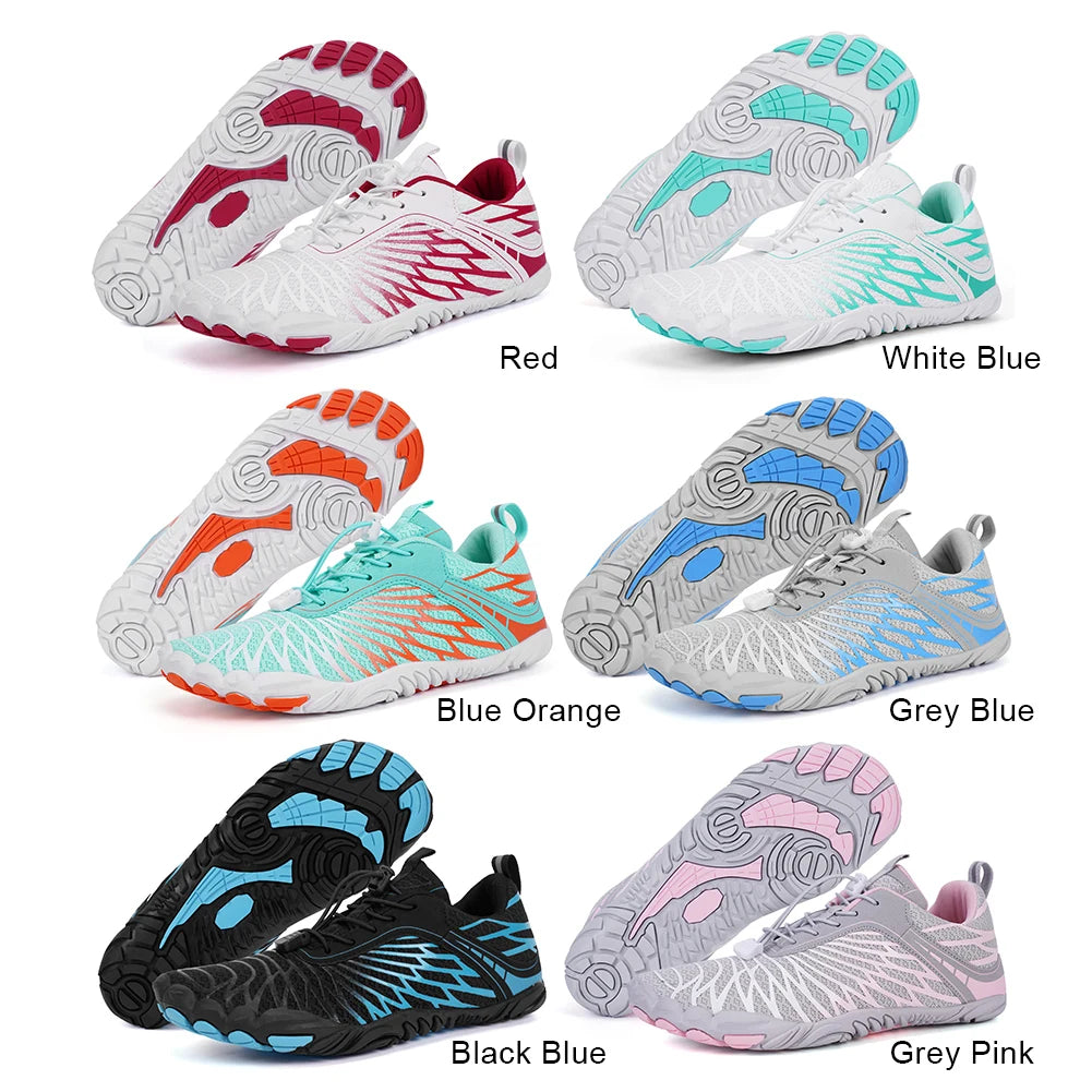 Water Shoes Breathable Soft Diving Sneakers Quick Drying Gym Fitness Shoes Non Slip Swimming Surfing Shoes for Outdoor Beach