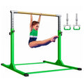 Gymnastics Bar Childrens Horizontal Bar Indoor Gym Bar NonSlip Protection Adjustable Height 103158 cm Gym Equipment for Home Tra