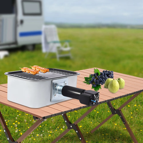 2500-5500rpm Portable Camping Barbecue Grill, Portable Camping Barbecue, Outdoor Barbecue Grill for Hiking