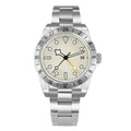 San Martin NH34 39mm BB GMT Luxury Men's Watches Business Dress Watch For Men Automatic Mechanical Sapphire Date Windows BGW9