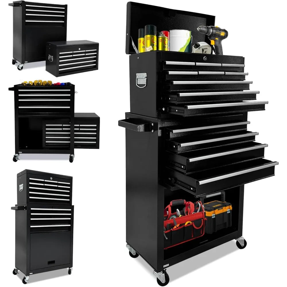 Rolling Tool Chest,13-drawer Tool Box Organizer with Wheels,Large Tool Storage Cabinet with Sliding Drawers,High CapacityCustomi