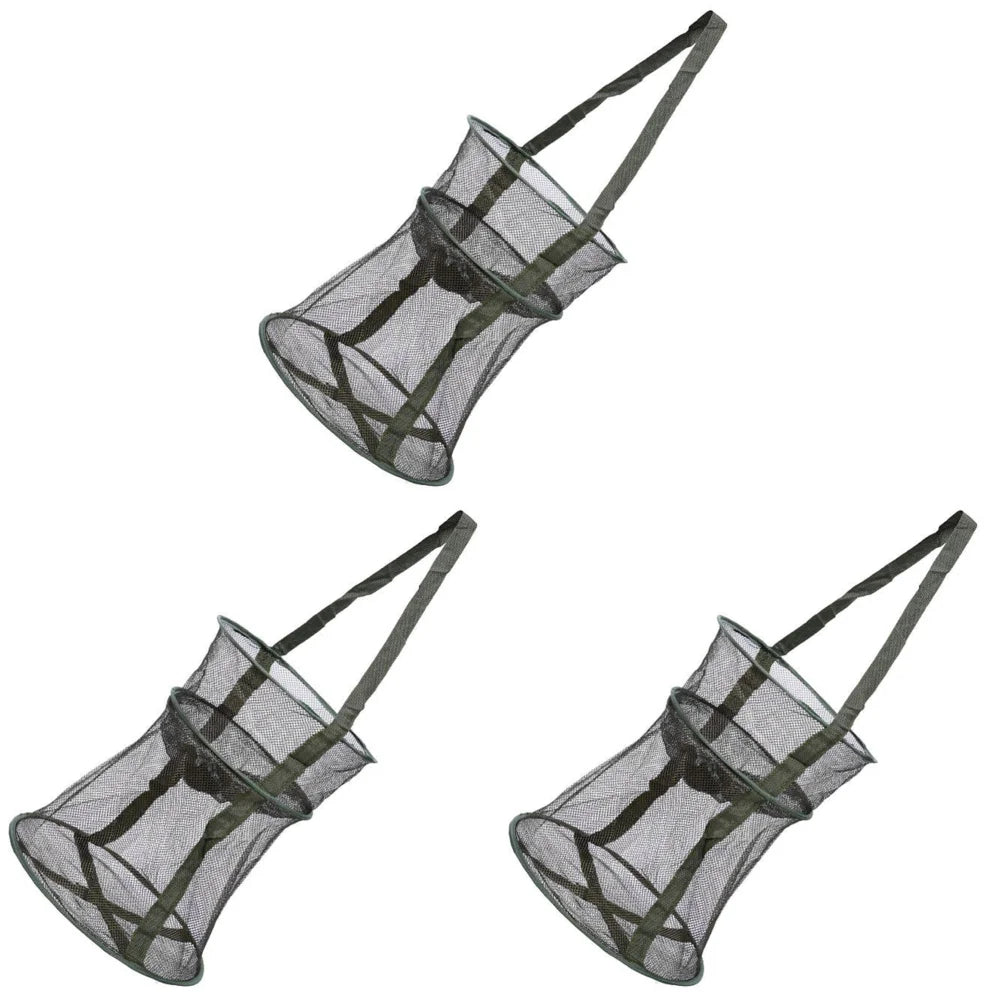 Portable Fishing Trap Network Fish Accessories Lobster Storage Cage Fish Shrimp Mesh Cage Fishing Basket Landing Net Fishing Net
