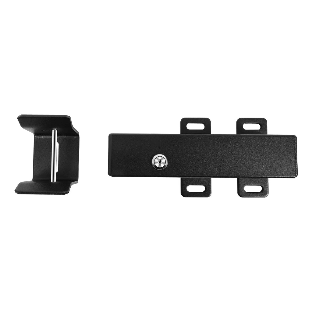 24V Electric Gate Lock Q235 Steel IP44 Corrosion-Resistant 4.1x8.6x2in 3.75lb 2 Unlocking Methods for Villa/Courtyard