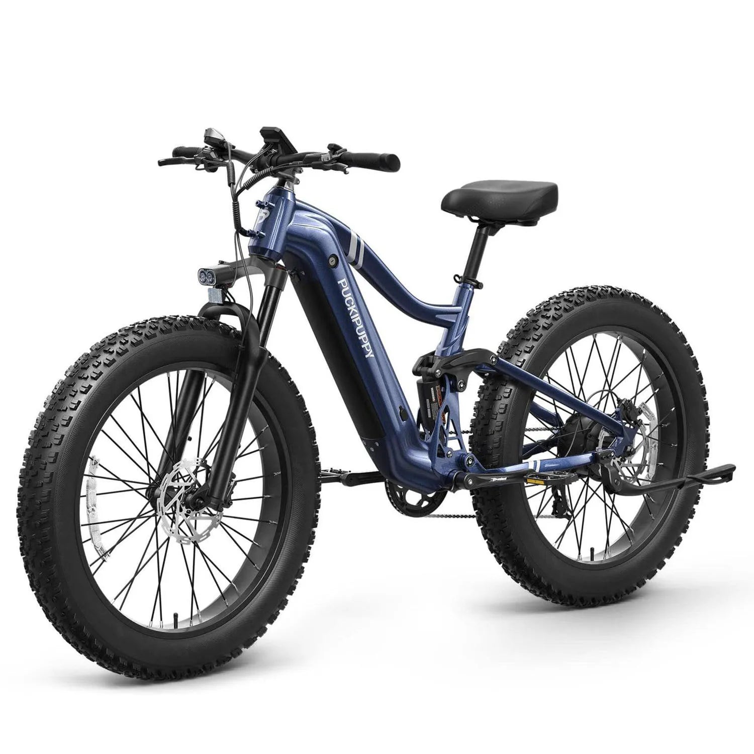 PUCKIPUPPY Boxer Electric Bike for Adults 26" Fat Tire E Bike Mountain Electric Bicycle 960W 48V 20AH Ebike with 2-Year Warranty