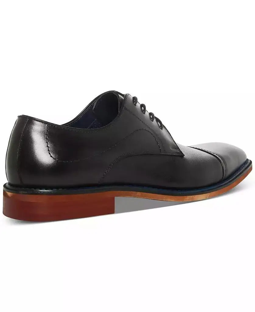 Steve Madden | Men's Zane Tonal & Textured Leather Mid Oxford Dress Shoe