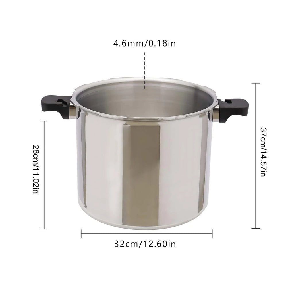 Aluminum Pressure Cooker 23-Quart Induction Compatible Pressure Canner