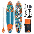 Spatium Inflatable Paddle Board, Stand Up Paddle Board, Suo Board with Premium Sup Accessories, Paddle Board For Adult