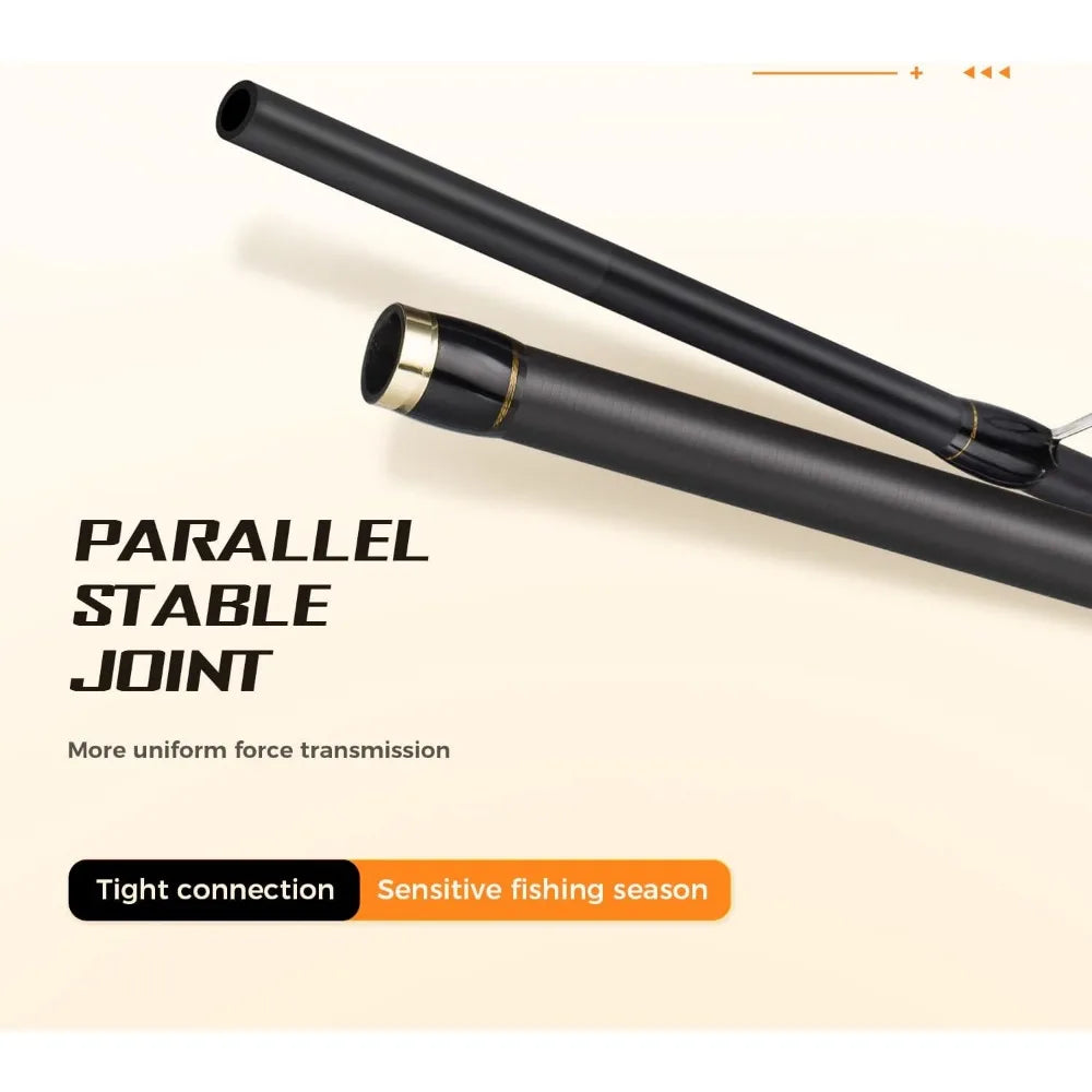 Graphite Surf Spinning Fishing Rod - 9ft to 12ft Lengths, Durable and Versatile for Saltwater and Freshwater Angling