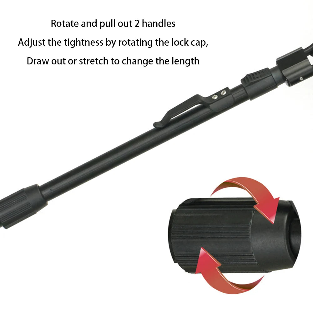 Folding Fishing Landing Net Telescopic Fishing Net EVA Handle Collapsible Fishing Net Portable Lightweight Fishing Tackles