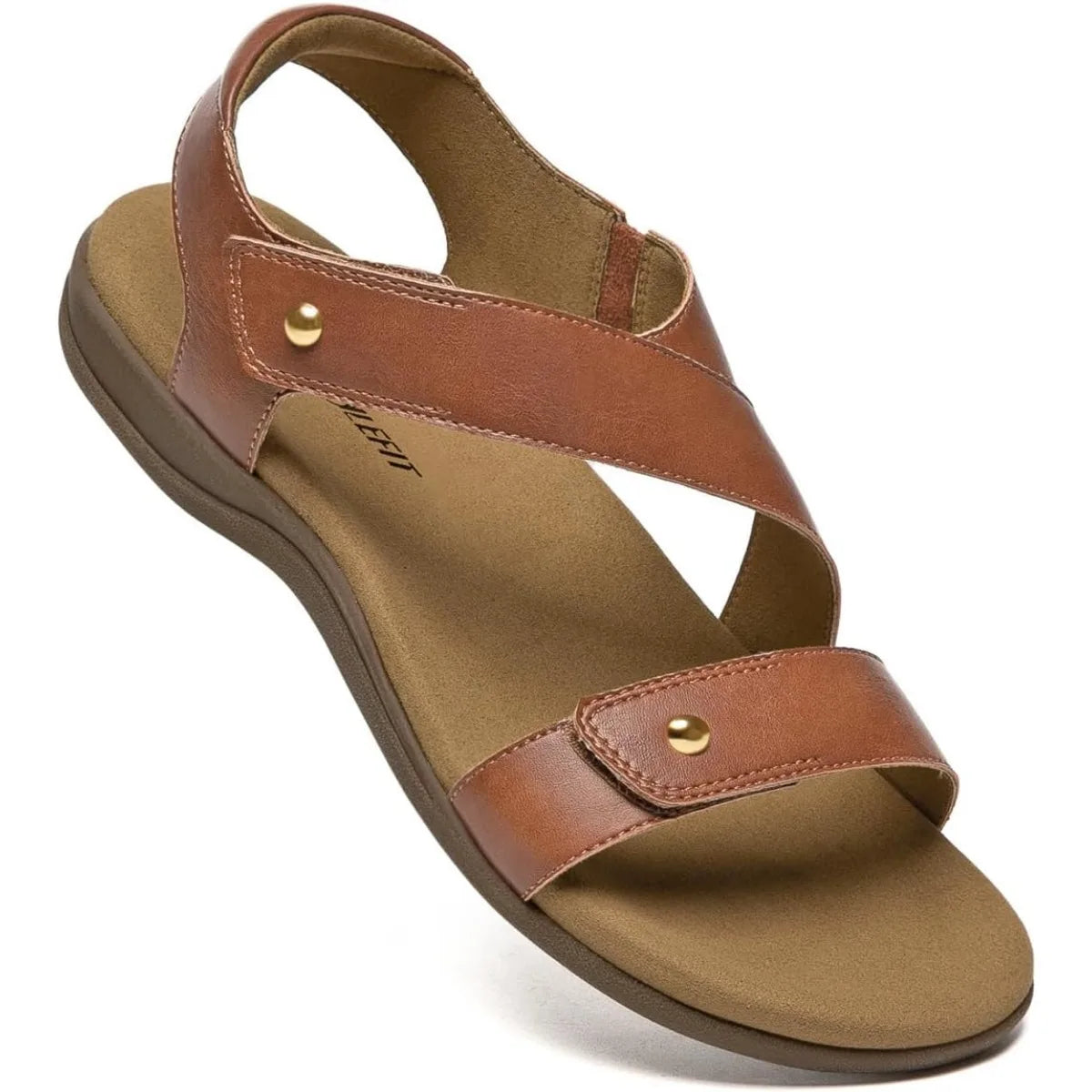 Women's Comfortable Orthopedic Sandals with Arch Support Adjustable Walking Casual Orthotic Sandals