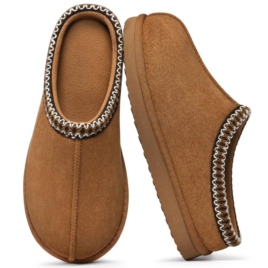 Crestar Fuzzy Cozy Slippers for Women Men Fashion Memory Foam Fluffy Winter Slippers Indoor and Outdoor Furry Warm House Shoes