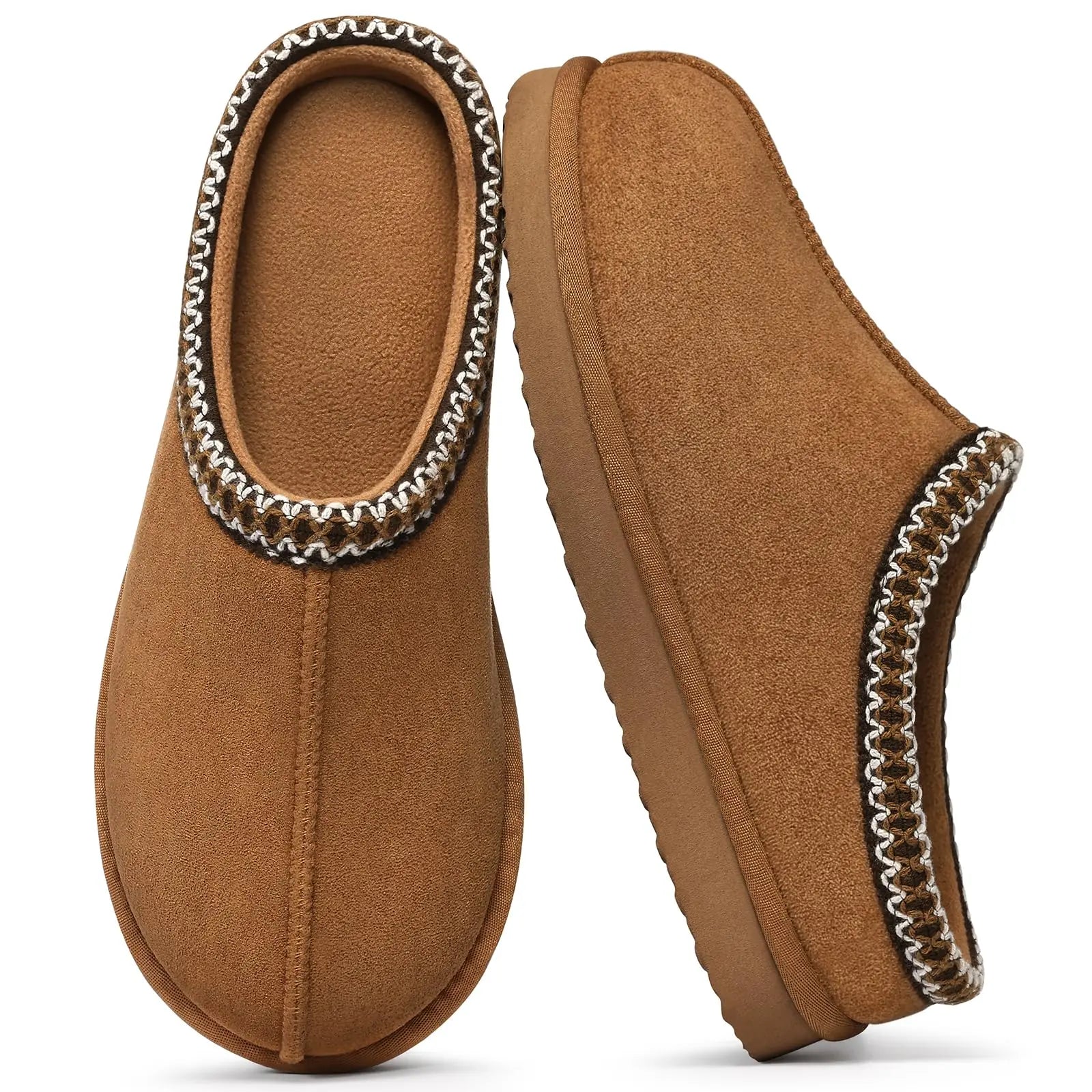 Crestar Fuzzy Cozy Slippers for Women Men Fashion Memory Foam Fluffy Winter Slippers Indoor and Outdoor Furry Warm House Shoes