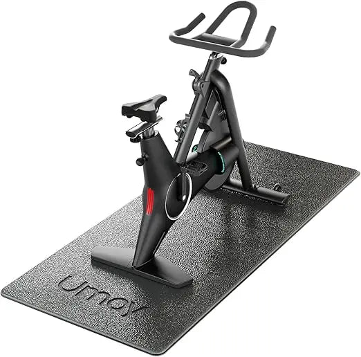Fitness Workout Mat for Pelton Bike Treadmill Walking Pad Elliptical,5mm Thick,Mat for Hardwood Carpet Floors Protector,Gym Equ