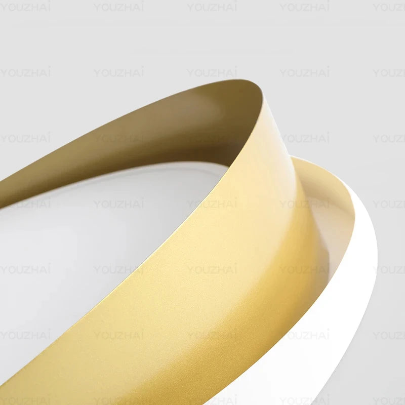 Italian minimalist bedroom light ceiling light study modern minimalist creative circular light fixture master bedroom light