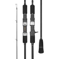 Solid Nano Tech Blank Series Matte Black Fuji Setting Size 6'6 Saltwater Slow Pitch Jigging Rod for Deep Sea Fishing Ap