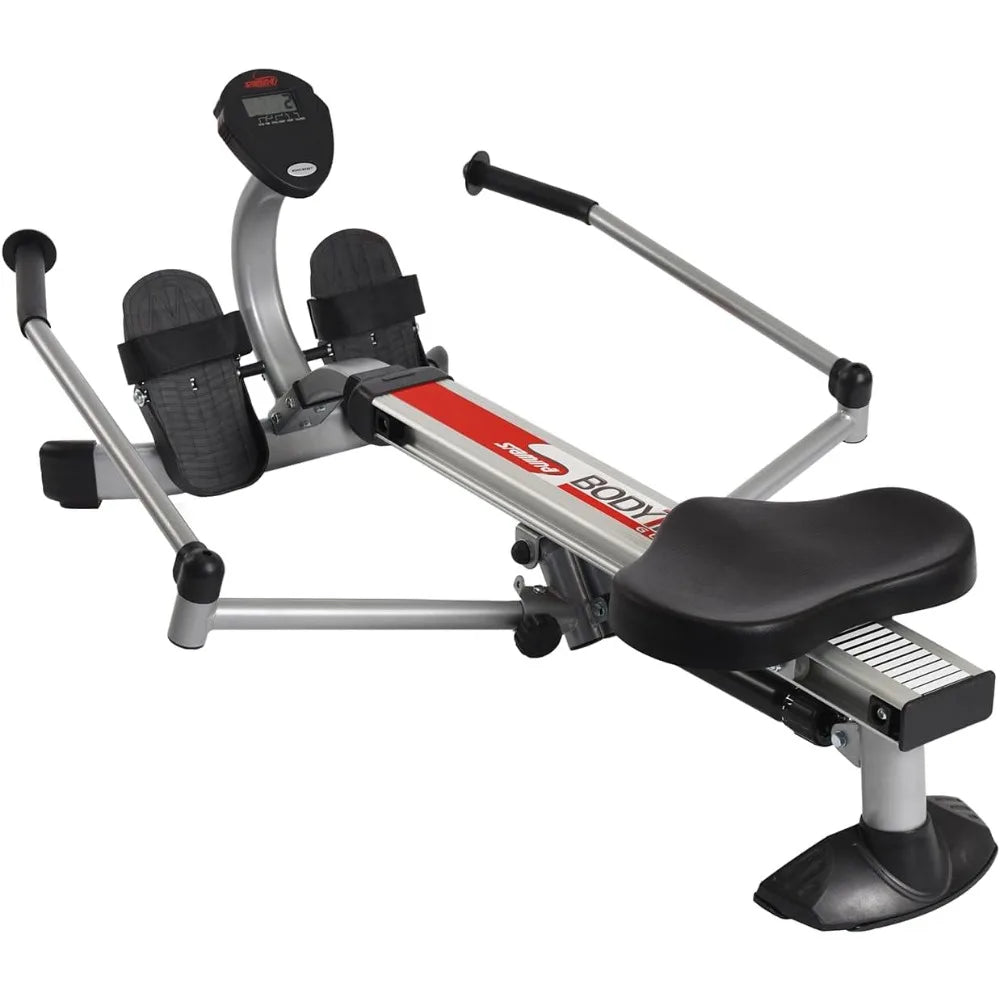 Glider Hydraulic Rowing Machine with Smart Workout app - Rowing workout machine with cylinder resistance