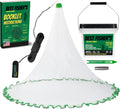 Premium Cast Nets for Fishing - 4ft to 12ft Sizes, 3/8" Mesh with Lead Weight, Includes E-Book and Utility Box