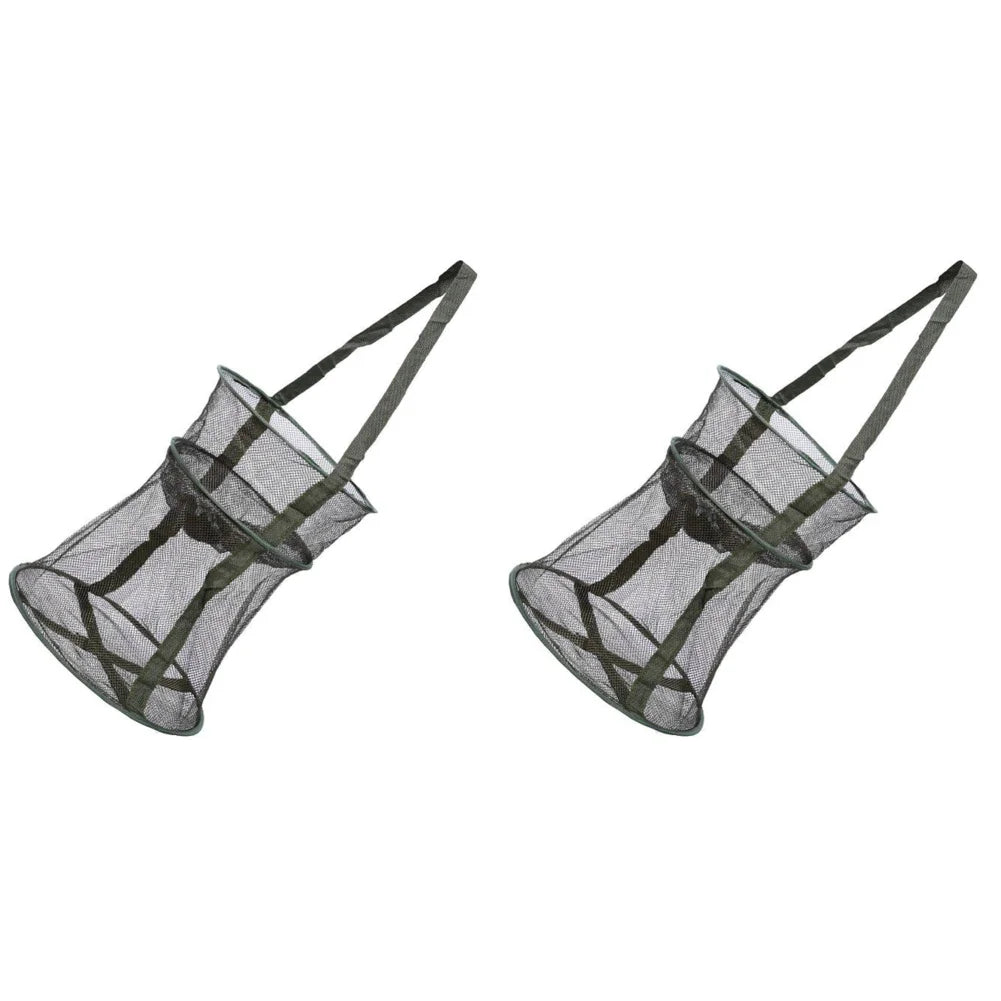 Portable Fishing Trap Network Fish Accessories Lobster Storage Cage Fish Shrimp Mesh Cage Fishing Basket Landing Net Fishing Net