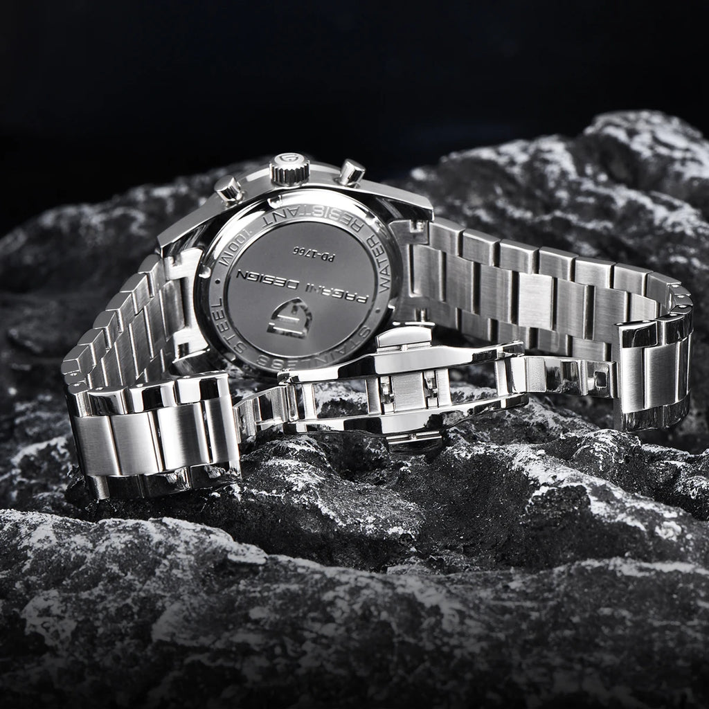PAGANI DESIGN Retro Moon Wristwatches Mens Luxury Chronograph Quartz Watch For Men AR Sapphire Mirror Sports Reloj Hombre 2026