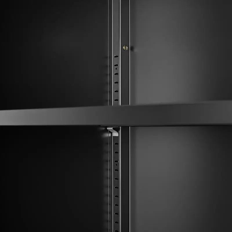 Metal Storage Locker Cabinet, Adjustable Shelving, Multipurpose Freestanding Organizer for Bedroom, Bathroom, Home Office Use