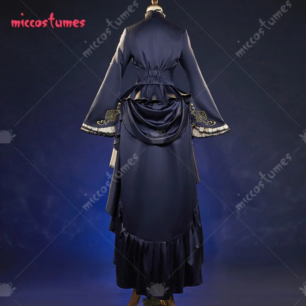 Miccostumes Kuroshitsuji Cosplay Costume Shirt and Jacket with Long Pants and Eye Mask