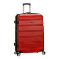 Hardside Expandable Spinner Wheel Luggage, Red, CheckedLarge 28Inch F1603RED