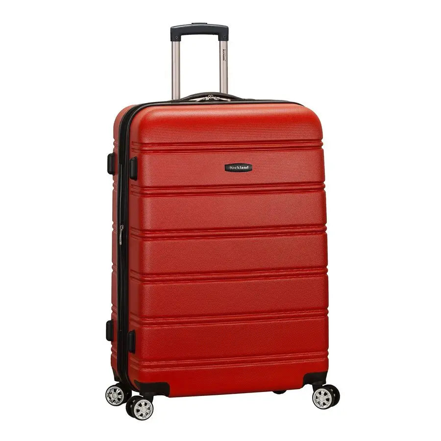 Hardside Expandable Spinner Wheel Luggage, Red, CheckedLarge 28Inch F1603RED