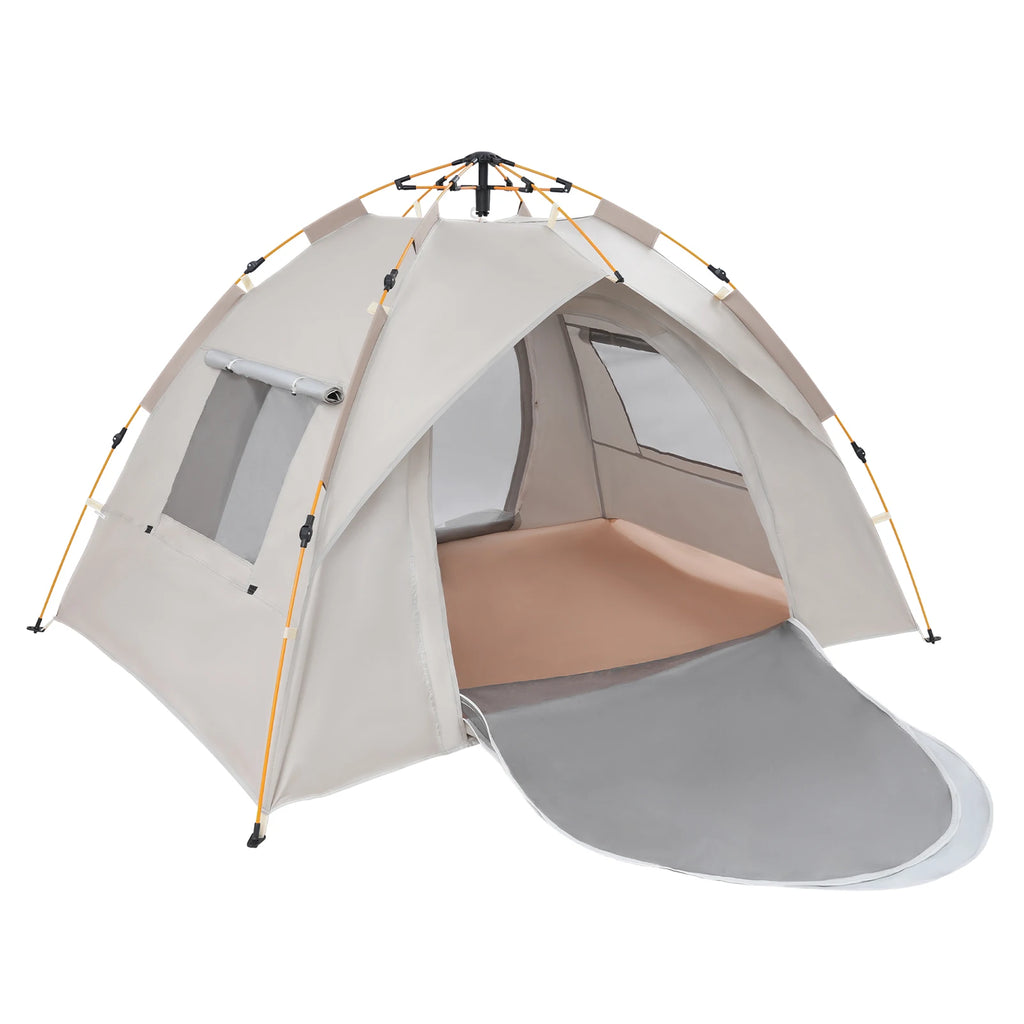 2-3 Person Outdoor Folding Tent Quick Automati Opening Self-driving Wild Camping Tent Waterproof Sunscreen Portable Tent