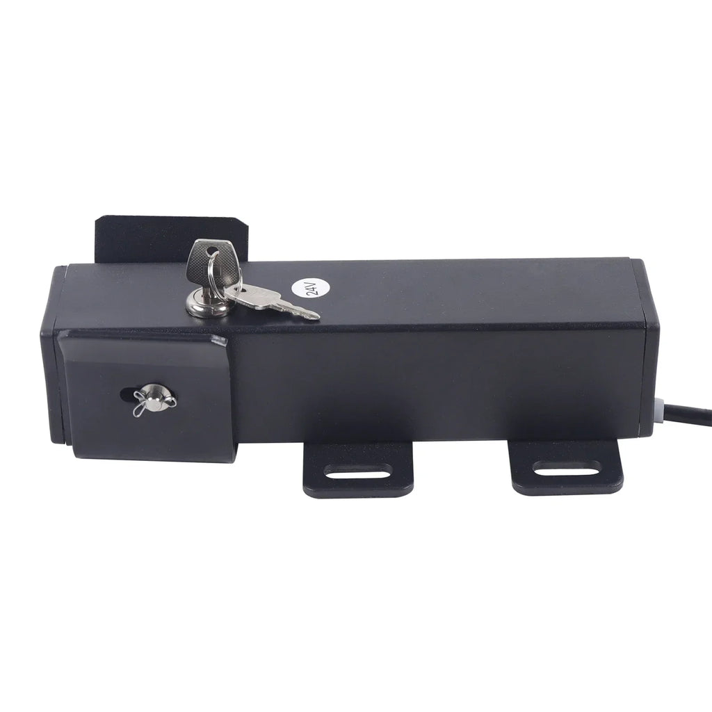 Automatic Electric Control Lock DC 24V, Heavy Duty Latch, Swing Door Opener, 1-Second Unlock, Swing Door Actuator