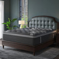 12" Gel Memory Foam Hybrid Pocket Spring Mattress Twin Full King Queen Bed Mattress In A Box, Medium Firm Motion Isolation