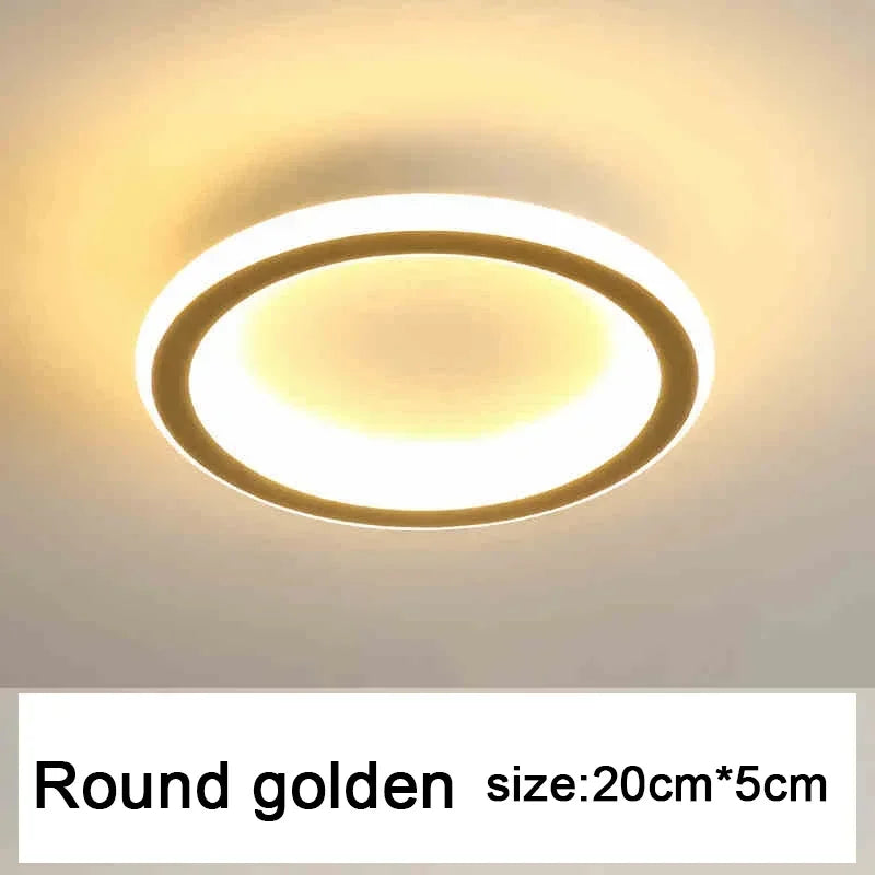 Modern LED Ceiling Light Simple Balcony rotundity Light Home Corridor Porch Channel Ceiling Light Nordic Wind Cloakroom Light