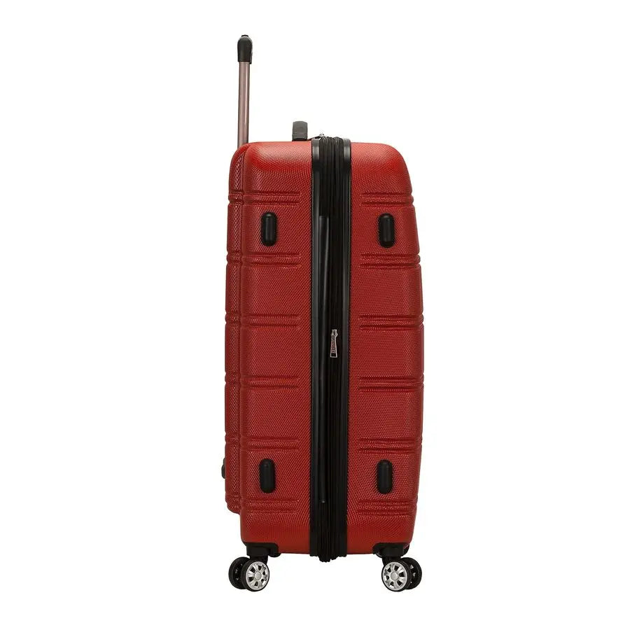Hardside Expandable Spinner Wheel Luggage, Red, CheckedLarge 28Inch F1603RED