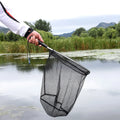 50cm Fishing Landing Net Aluminum Alloy Folding Landing Nets Portable Collapsible Retractable Fishing Net Foldable Fishing Tools