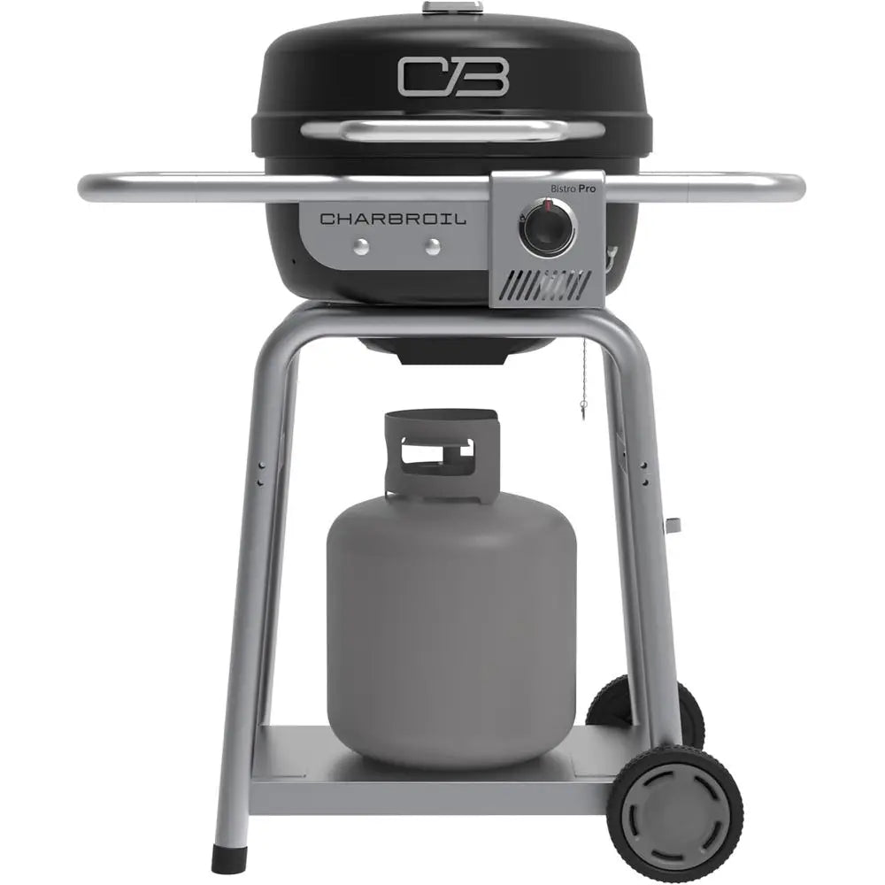 Charbroil Bistro Pro Gas Grill or Small Spaces and Patios, Black - 25302161