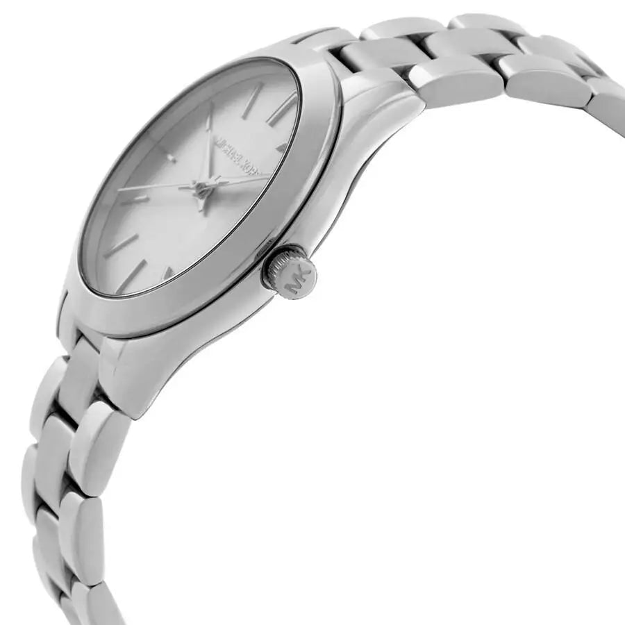 Michael Kors | Slim Runway Quartz Silver Dial Ladies Watch Set MK7563SET