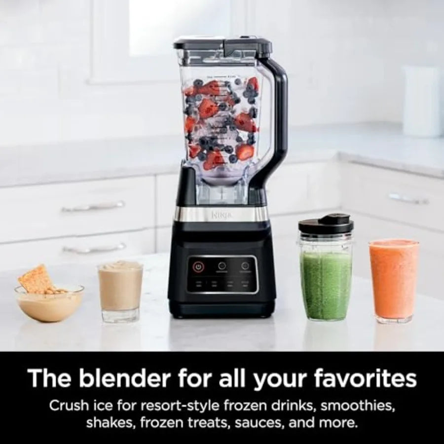 High Power Multi-Mode Kitchen Blender Bundle with 72-oz Pitcher 1200W Smart Blending Special Edition for Smoothies Soups Ice Cr
