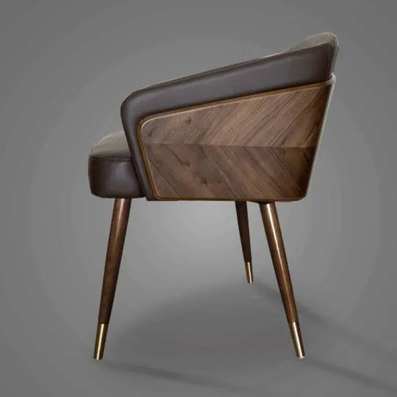 Dining Chairs Armchair Room Quality Modern Minimalist Dining Chair Seat Luxury Wooden Lounge Chairs Стулья Для Кухни Cadeiras