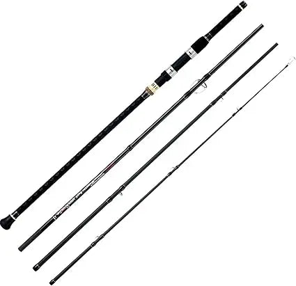 Graphite Surf Spinning Fishing Rod - 9ft to 12ft Lengths, Durable and Versatile for Saltwater and Freshwater Angling