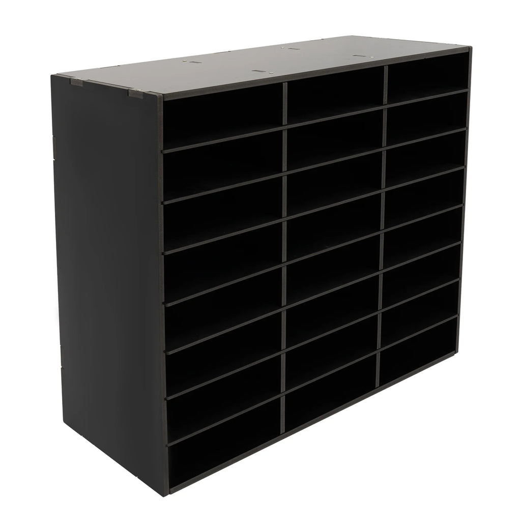 Desktop File Organizer with 24/36 Spacious Compartments, Sturdy PVC Frame, Easy Assembly, for Office Desk and Home Organization