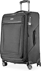 Eco-Friendly Recycled PET Medium Check-In Luggage, Sustainable Lightweight 100% rPET Material, Ideal for Travel