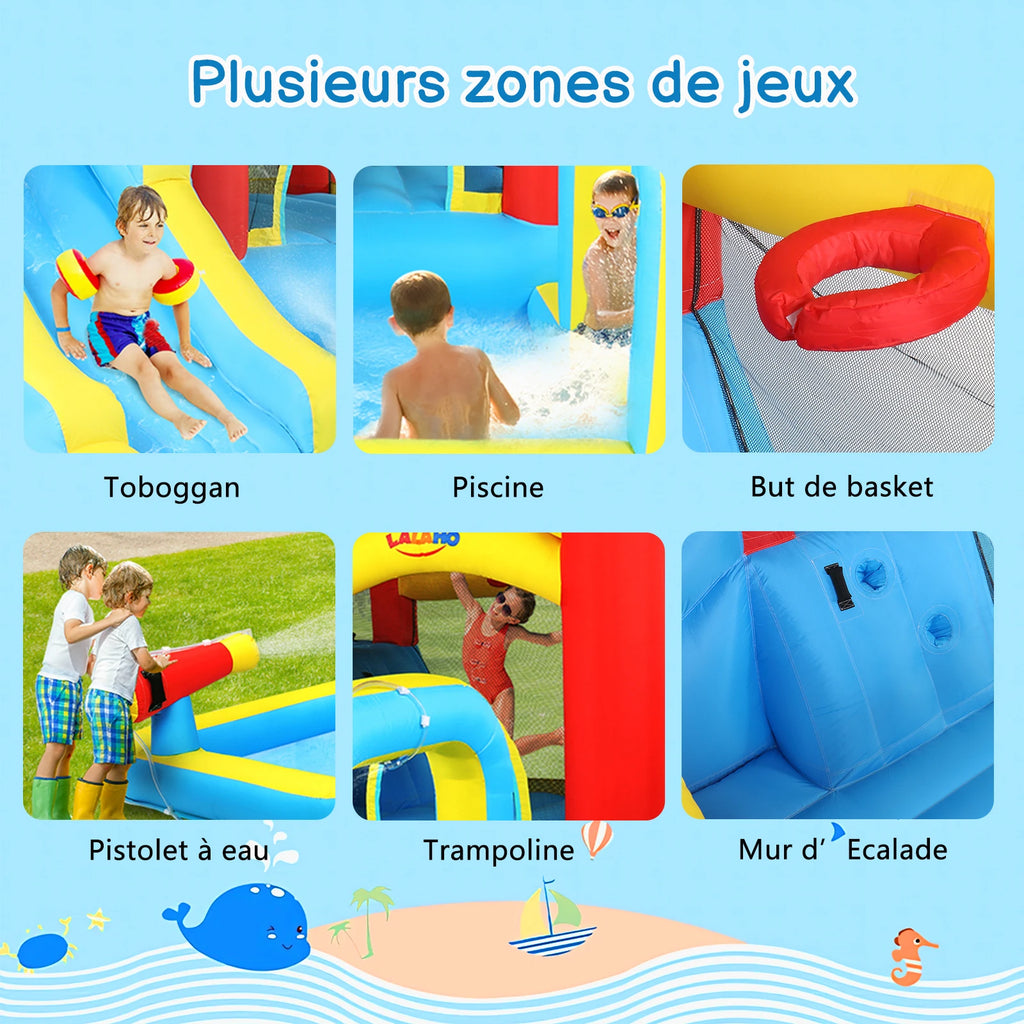 Outdoor Inflatable Bounce House Kids Water Slide Inflatable Party Jumping Castle Inflatable Movement Bouncer For Event