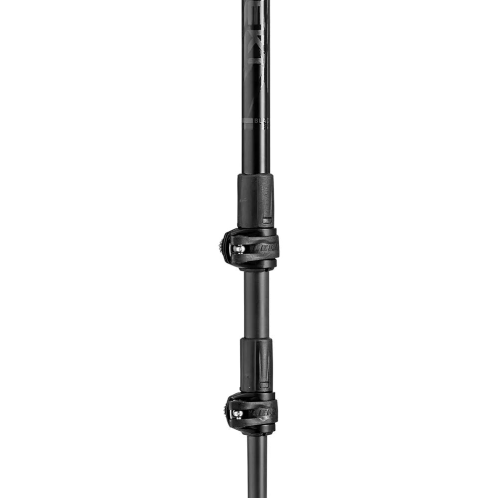 Black Series Carbon Adjustable Lightweight Walking Poles for Trekking & Hiking