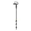 Wanderfreund Makalu Aluminum Adjustable Lightweight Walking Pole Single for Trekking Hiking - Black-Anthracite-Copper - 90