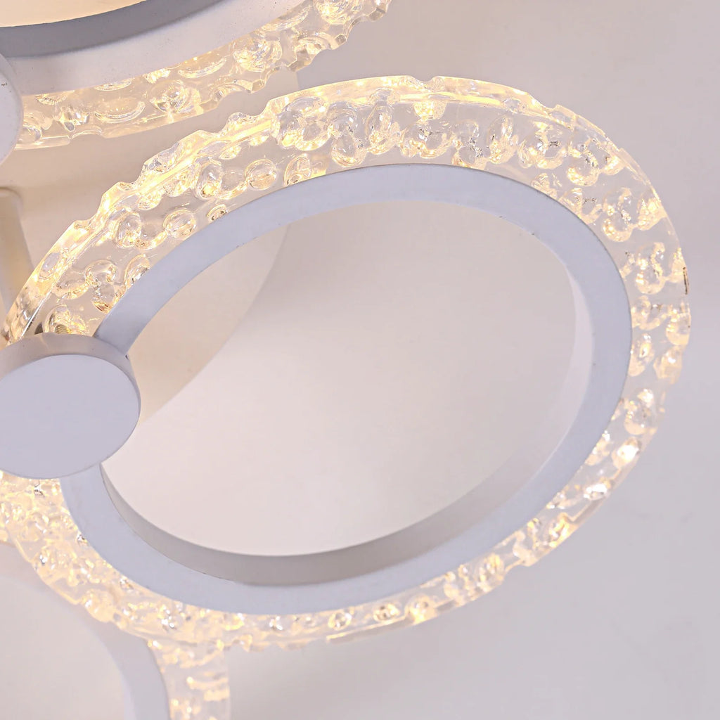 Acylic Led Ceiling Light Modern Dining Living Room Decoration Ceiling Lamp Chandelier Indoor Pendant Lustre Bedroom Home Fixture