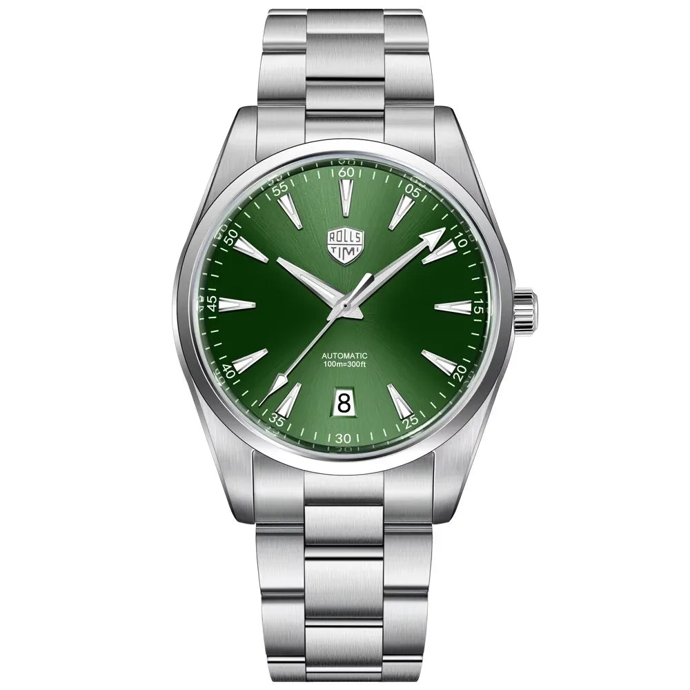 2025 New RollsTimi Men's Watches Top Luxury NH35 Mechanical Wristwatches Automatic Watch For Men AR Sapphire Waterproof Sports