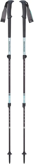 Women's Lightweight Trail Trekking Poles, FlickLock Adjustable Aluminum Hiking Sticks for Hiking & Backpacking